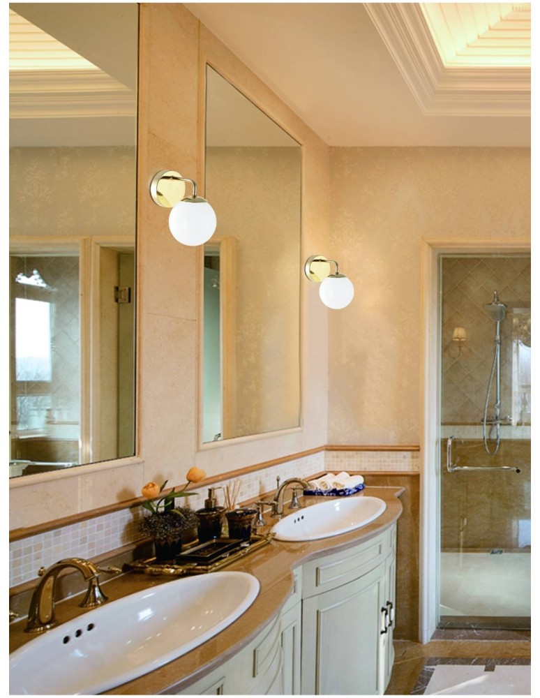Orlicki Design KINKIET G9 9W Bao Parette Cromo IP44