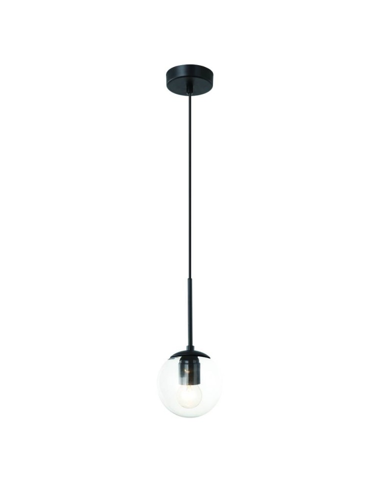 Lampy wiszące - Orlicki Design WISZĄCA E27 8W Bao I Nero Claro - produkt kolory-swiatla.pl 1