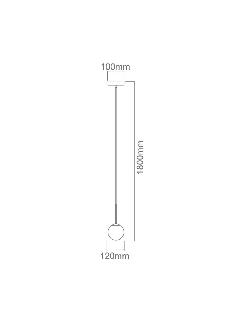 Lampy wiszące - Orlicki Design WISZĄCA G9 9W Bao I Cromo IP44 - produkt kolory-swiatla.pl 3