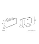 Oprawy do wbudowania w ściane - SU-MA wpuszczana LED 1,5W 3000K E 04 - product 3