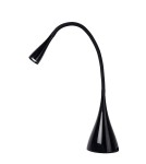 Lampki biurkowe - Lucide ZOZY Biurkowa LED 3W 3000K 300LM H48cm Black  18650/03/30 - product 1