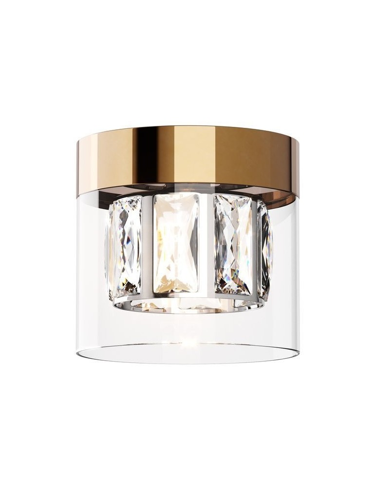 Zuma Line GEM Lampa Sufitowa Złota G9 28W C0389-01A-F7AC