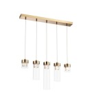 Lampy wiszące glamour - Zuma Line GEM Lampa Wisząca Złota G9 28W P0389-05E-F7AC - product 1