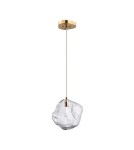 Lampy wiszące - Zuma Line ROCK Lampa Wisząca E27 40W P0488-01B-U8AC - produkt 1