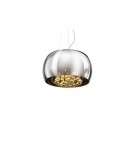 Lampy wiszące glamour - Azzardo BURN 5xG9 2w1 Sufitowa lub Wisząca Chrom AZ0699 - produkt 1