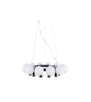 Lampy wiszące - Azzardo ESPERANZA 12xG9 Wisząca Biały/Chrom AZ0095 - produkt 1