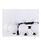 Lampy wiszące - Azzardo ESPERANZA 12xG9 Wisząca Biały/Chrom AZ0095 - produkt 2