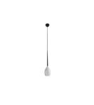 Lampy wiszące pojedyncze - Azzardo IZZA 1 WHITE 1xE14 Wisząca Biały Połysk AZ0131 - produkt 1