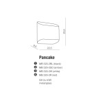 Kinkiety - Azzardo PANCAKE BLACK 2xG9 Ścienna Czarny AZ0112 - produkt 3