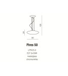 Lampy wiszące - Azzardo PIRES 50 WHITE 3xE27 Wisząca Biały AZ0277 - produkt 2