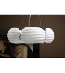 Lampy wiszące - Azzardo RONDO 5xE14 Wisząca Biały AZ0115 - produkt 2