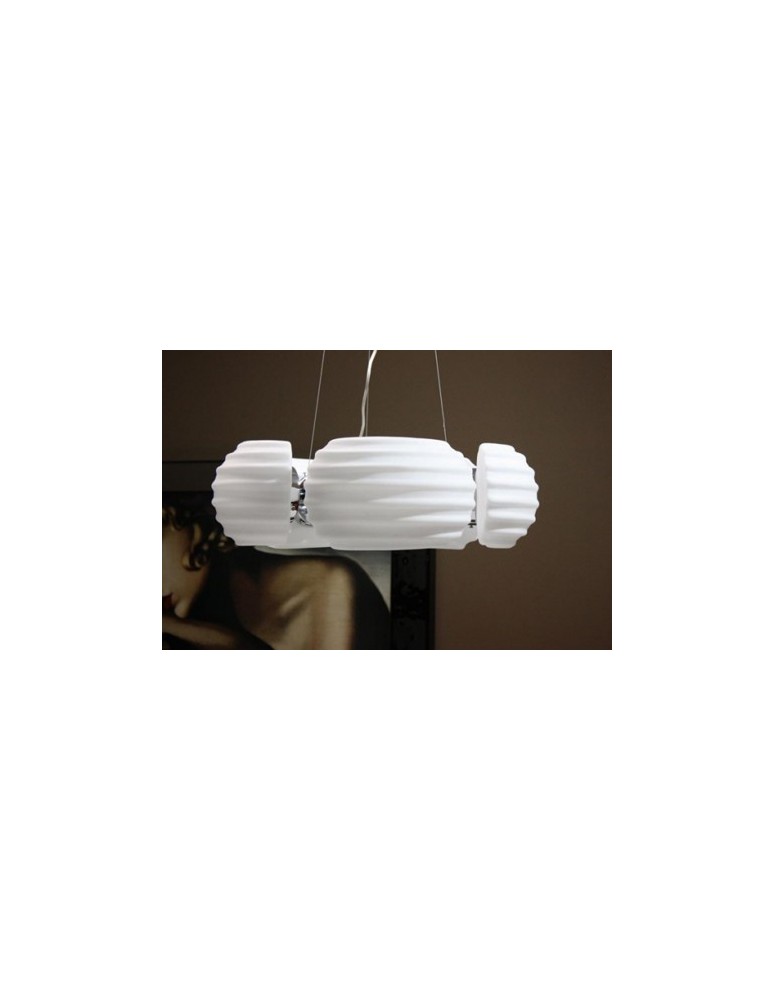 Lampy wiszące - Azzardo RONDO 5xE14 Wisząca Biały AZ0115 - produkt kolory-swiatla.pl 2