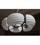 Lampy wiszące - Azzardo RONDO 5xE14 Wisząca Biały AZ0115 - produkt 3
