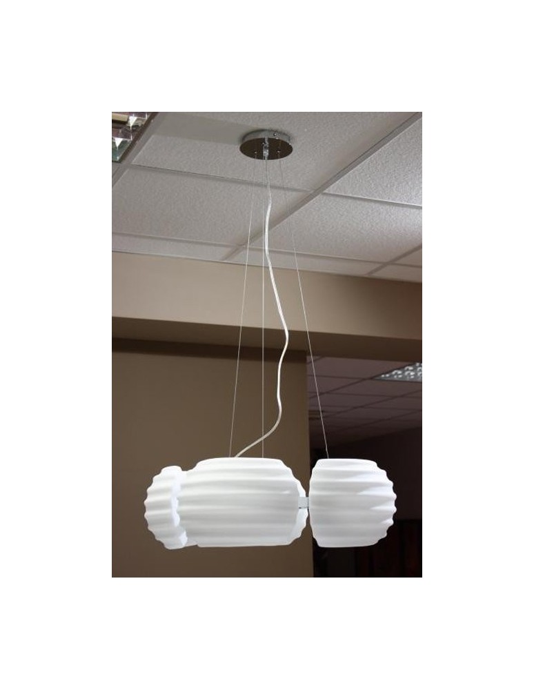 Lampy wiszące - Azzardo RONDO 5xE14 Wisząca Biały AZ0115 - produkt kolory-swiatla.pl 4