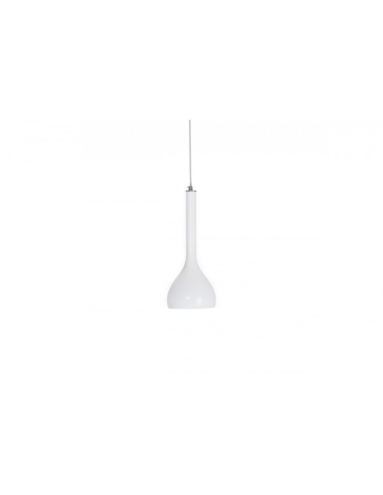 Lampy wiszące pojedyncze - Azzardo SOUL 1 WHITE 1xE27 Wisząca Biały AZ0272 - produkt kolory-swiatla.pl 1