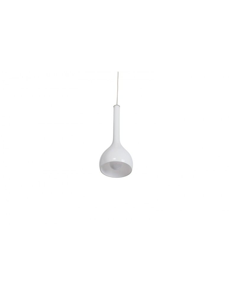 Lampy wiszące pojedyncze - Azzardo SOUL 1 WHITE 1xE27 Wisząca Biały AZ0272 - produkt kolory-swiatla.pl 2