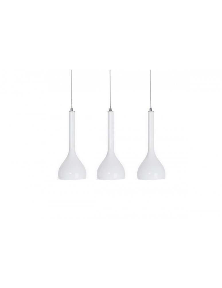Lampy wiszące potrójne - Azzardo SOUL 3 WHITE 3xE27 Wisząca Biały AZ0275 - produkt kolory-swiatla.pl 1