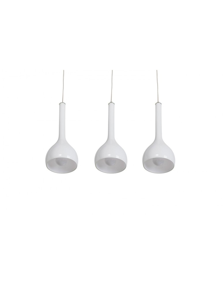 Lampy wiszące potrójne - Azzardo SOUL 3 WHITE 3xE27 Wisząca Biały AZ0275 - product kolory-swiatla.pl 2