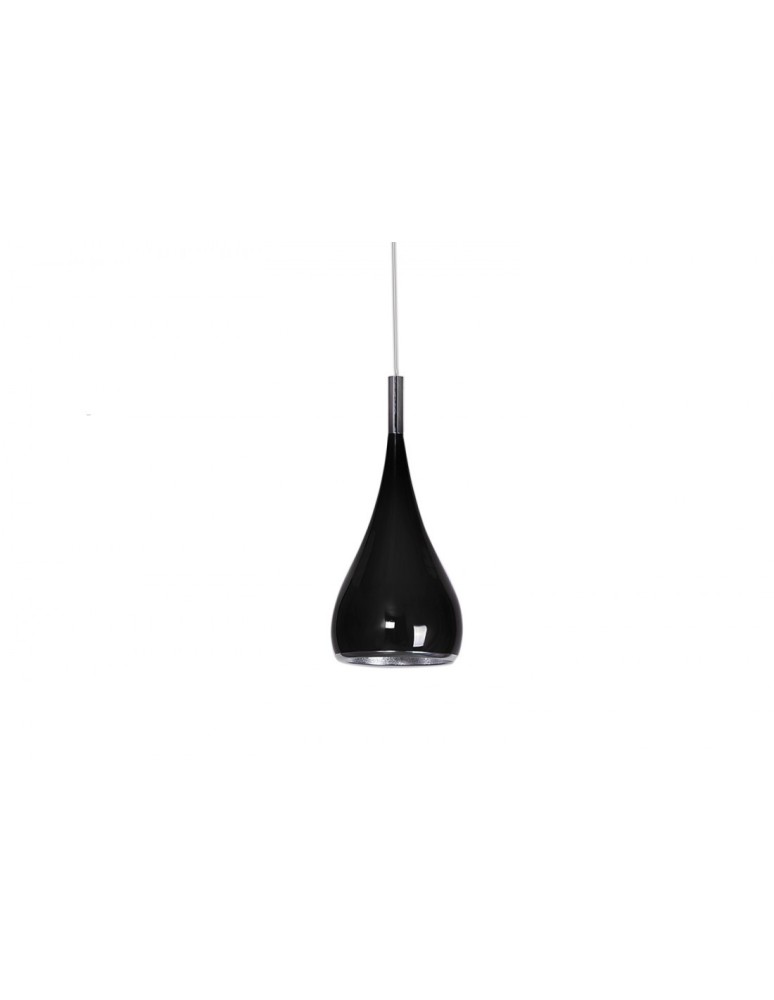 Lampy wiszące pojedyncze - Azzardo SPELL BLACK 1xE27 Wisząca Czarny AZ0288 - produkt kolory-swiatla.pl 1