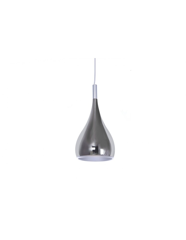 Lampy wiszące pojedyncze - Azzardo SPELL CHROM 1xE27 Wisząca Chrom AZ0285 - produkt kolory-swiatla.pl 1