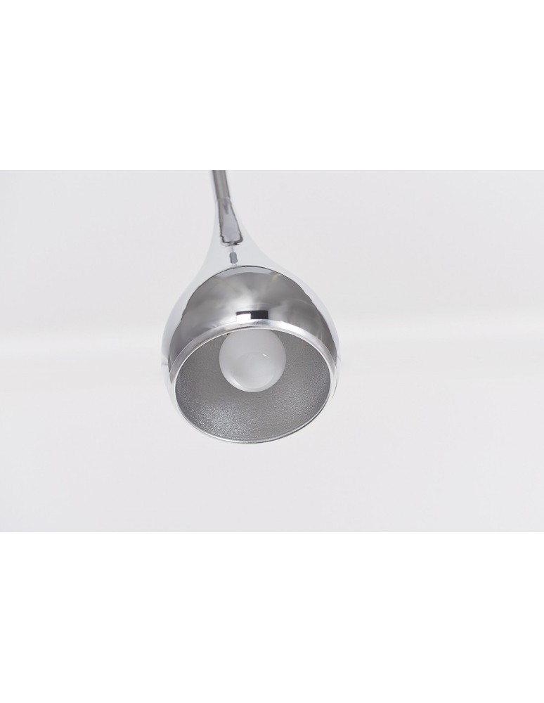 Lampy wiszące pojedyncze - Azzardo SPELL CHROM 1xE27 Wisząca Chrom AZ0285 - produkt kolory-swiatla.pl 2