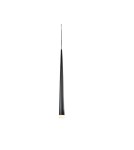 Lampy wiszące pojedyncze - Azzardo STYLO 1 BLACK 1xG9 Wisząca Czarny AZ0116 - produkt 1