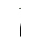Lampy wiszące pojedyncze - Azzardo STYLO 1 BLACK 1xG9 Wisząca Czarny AZ0116 - produkt 3