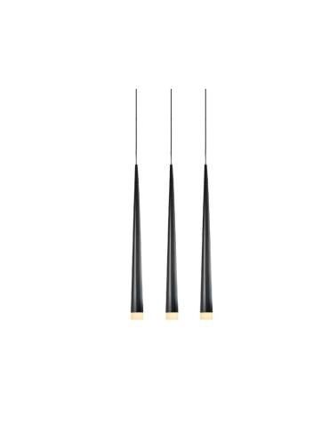 Azzardo STYLO 3 BLACK 3xG9 Wisząca Czarny AZ0118
