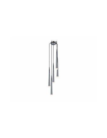 Azzardo STYLO 5 CHROME 5xG9 Wisząca Chrom AZ0134