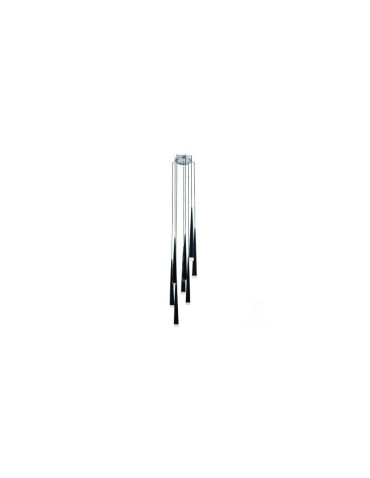 Azzardo STYLO 8 BLACK 8xG9 Wisząca Czarny AZ0161