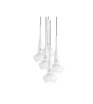 Lampy wiszące - Azzardo TASOS 5 WHITE 5xE14 Wisząca Biały AZ0261 - produkt 1