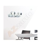 Kinkiety - Azzardo RUBIC 2 WALL 2xG9 Ścienna Przeźroczysty/Chrom AZ0491 - product 3