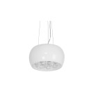 Lampy wiszące glamour - Azzardo QUINCE 40 5xG9 2w1 Sufitowa lub Wisząca Biały AZ0701 - produkt 1