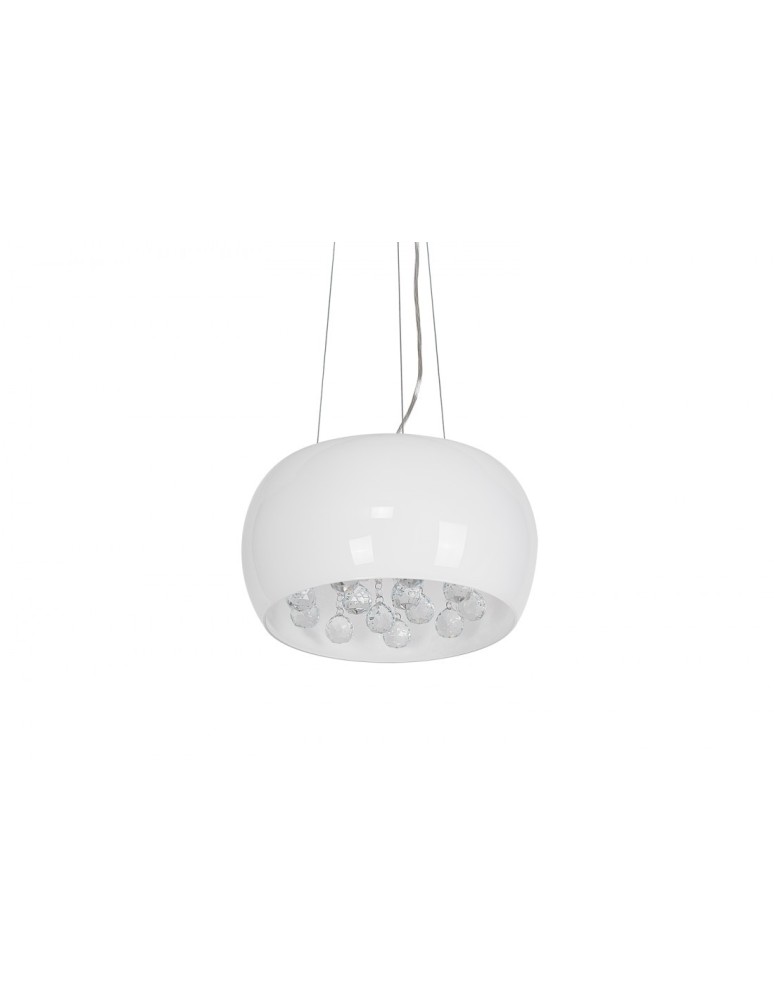 Lampy wiszące glamour - Azzardo QUINCE 40 5xG9 2w1 Sufitowa lub Wisząca Biały AZ0701 - produkt kolory-swiatla.pl 1