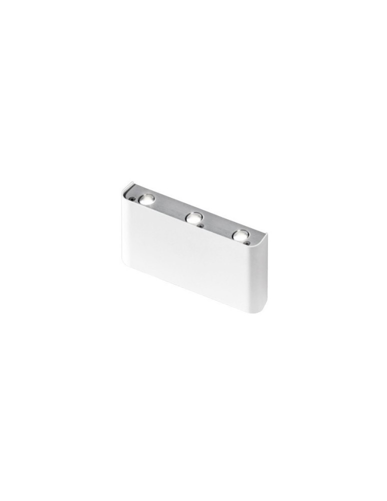 Kinkiety - Azzardo GINNO 3 WHITE/ALU 6xLED Ścienna Aluminium AZ0763 - produkt kolory-swiatla.pl 1