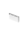 Azzardo GINNO 3 WHITE/ALU 6xLED Ścienna Aluminium AZ0763