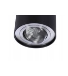 Oprawy sufitowe na wymienne źródło światła - Azzardo BROSS 1 BLACK/ALUMINIUM 1xGU10 Natynkowa Czarny/Aluminium AZ0779 - product 2
