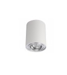 Oprawy sufitowe na wymienne źródło światła - Azzardo BROSS 1 WHITE/ALUMINIUM 1xGU10 Natynkowa Biały/Aluminium AZ0781 - product 2