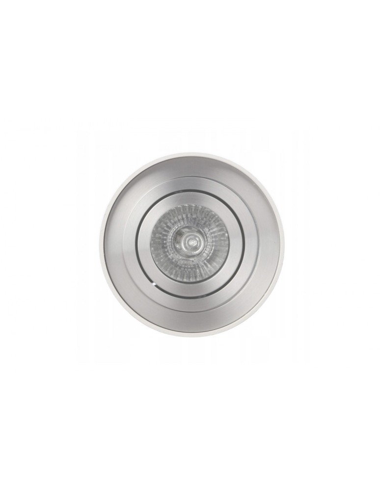 Azzardo BROSS 1 WHITE/ALUMINIUM 1xGU10 Natynkowa Biały/Aluminium AZ0781