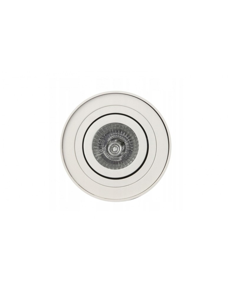 Azzardo BROSS 1 WHITE 1xGU10 Natynkowa Biały AZ0858