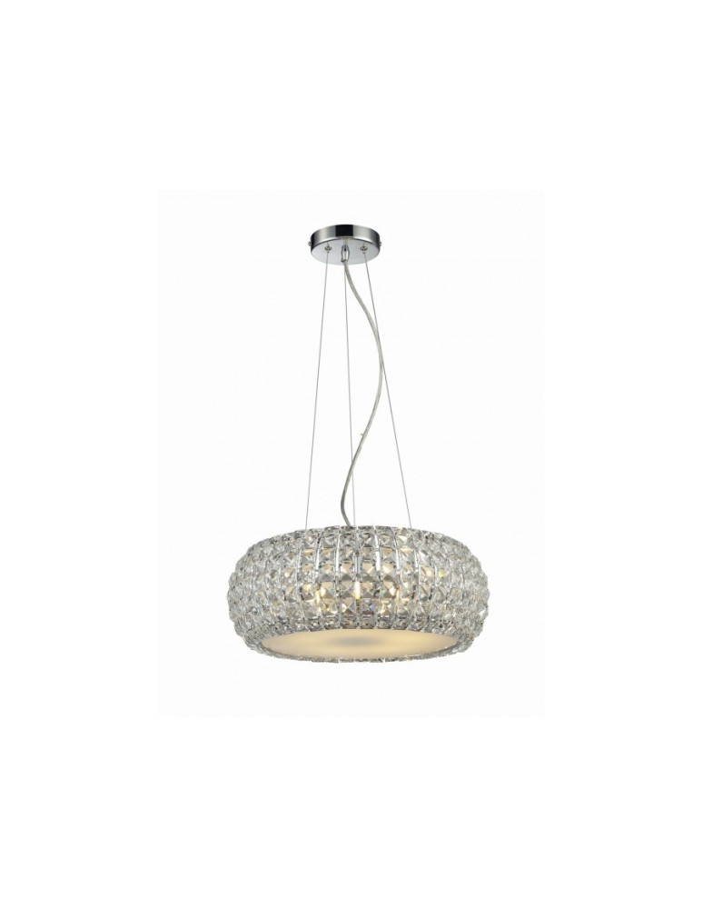 Lampy wiszące glamour - Azzardo SOPHIA 6 6xE14 Wisząca Przeźroczysty/Kryształ AZ0697 - produkt kolory-swiatla.pl 1