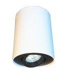 Oprawy sufitowe na wymienne źródło światła - Azzardo BROSS 1 WHITE/BLACK 1xGU10 Natynkowa Biały/Czarny AZ1436 - product 2