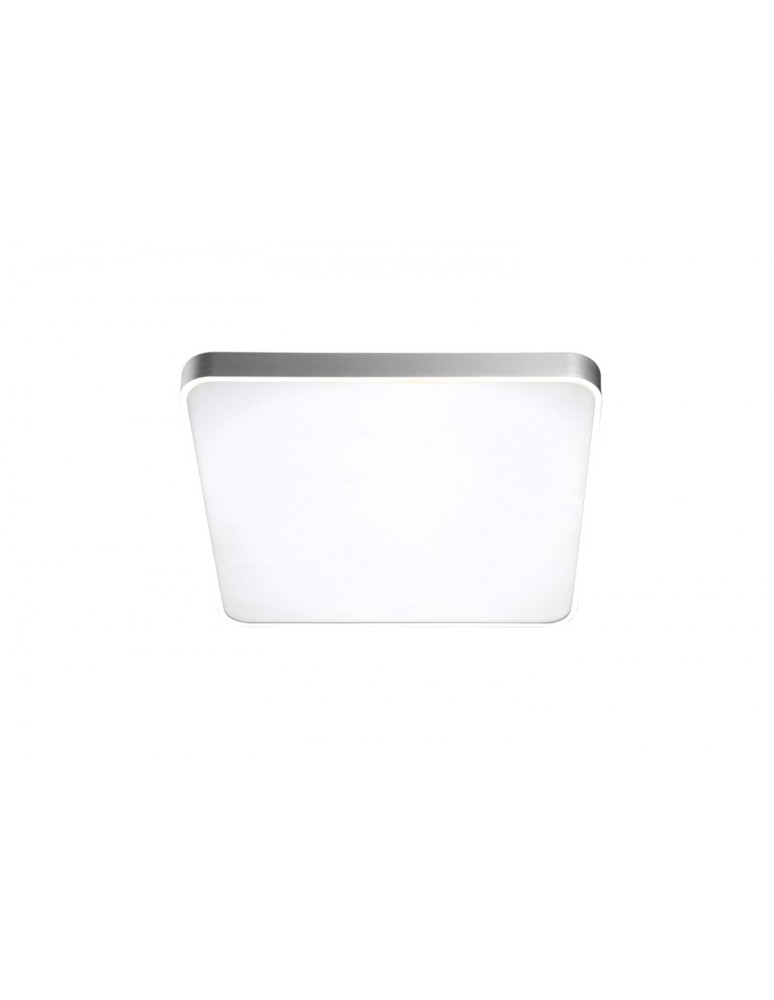 Plafony z pilotem - Azzardo QUADRO 50 LED CCT SILVER 1xLED Sufitowa Srebrny AZ2758 - produkt kolory-swiatla.pl 1
