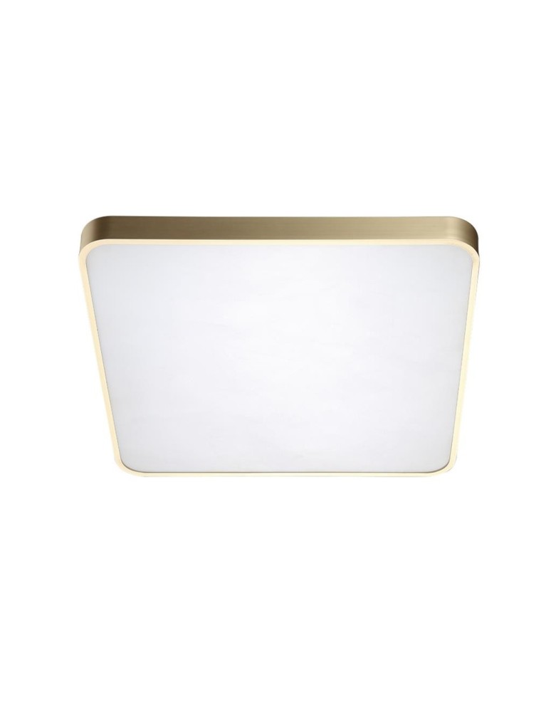 Plafony z pilotem - Azzardo QUADRO 50 LED CCT GOLD 1xLED Sufitowa Złoty AZ2760 - produkt kolory-swiatla.pl 1
