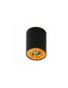 Azzardo BROSS 1 BLACK/GOLD 1xGU10 Natynkowa Czarny/Złoty AZ2955