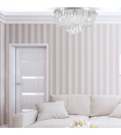 Lampy sufitowe z kryształami - Zuma Line Lampa sufitrowa srebrna SENSI CEILING 19157L - product 3