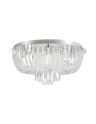 Zuma Line Lampa sufitrowa srebrna SENSI CEILING 19157L