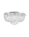 Zuma Line Lampa sufitrowa srebrna SENSI CEILING 19157L