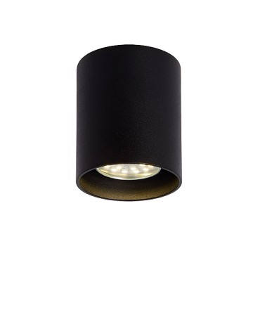 Lucide BODI Round GU10 excl D8 H9.5cm Czarny 09100/01/30 Plafon - produkt 2
