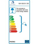 Oprawy sufitowe na wymienne źródło światła - Lucide BODI Round GU10 excl D8 H9.5cm Czarny 09100/01/30 Plafon - produkt 2